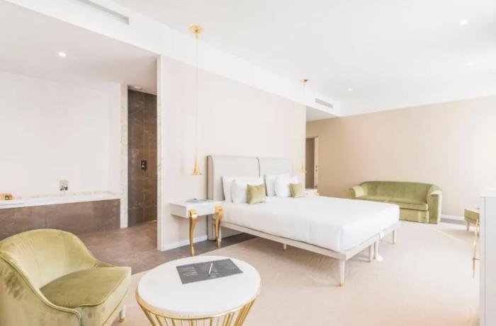 Boscolo Lyon Hotel & Spa الغرفة الصورة A suite at the hotel